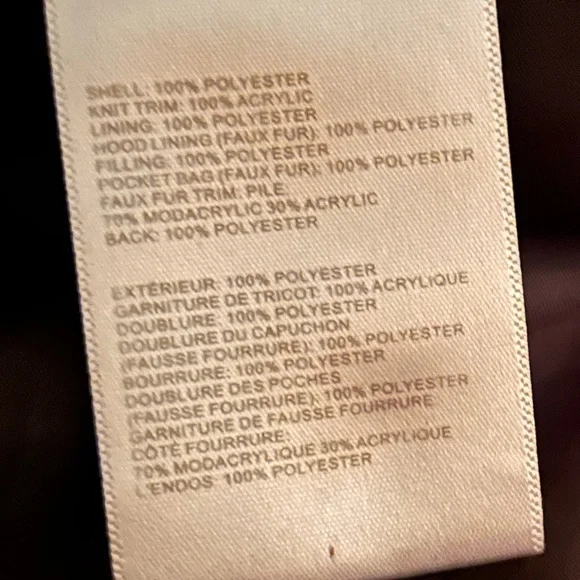 Final Markdown! Laundry by Shelli Segal Design Black Puffer Coat w/Faux Fur Hood - Picture 4 of 4